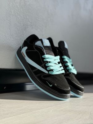 ترویس استاسی stussy مشکی نایک آبی